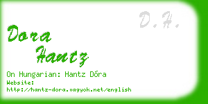 dora hantz business card